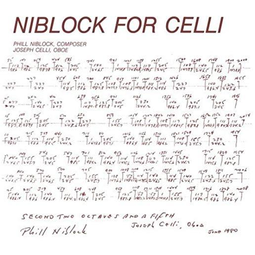 NIBLOCK FOR CELLI / CELLI PLAYS NIBLOCK