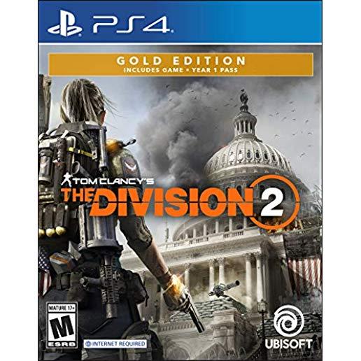 PS4 TOM CLANCY'S THE DIVISION 2 GOLD STEELBOOK ED