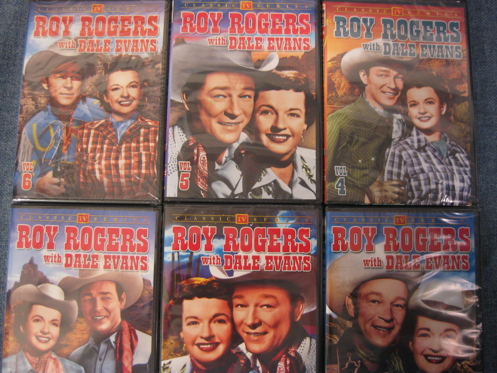 ROY ROGERS WITH DALE EVANS 1-6 (6PC) / (BOX MOD)