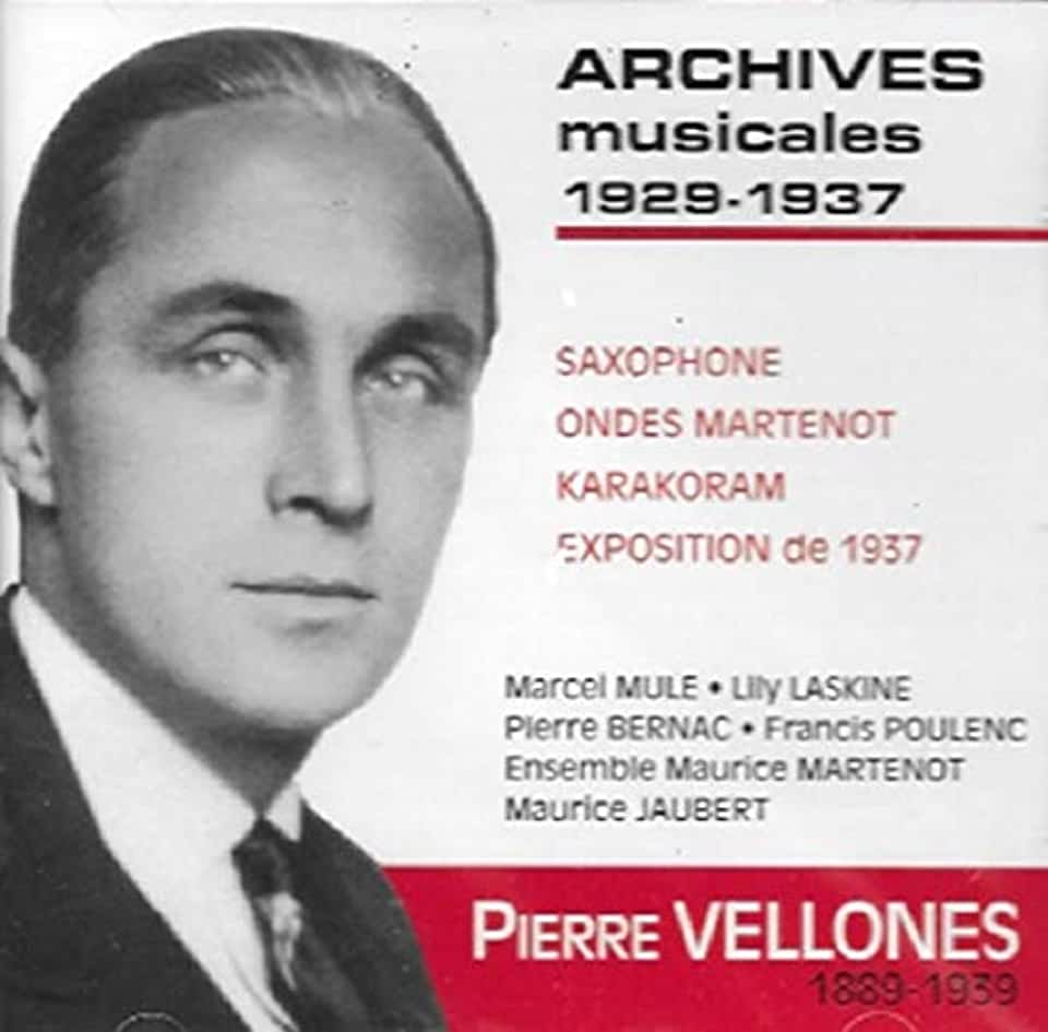 PIERRE VELLONES ARCHIVES MUSICALES