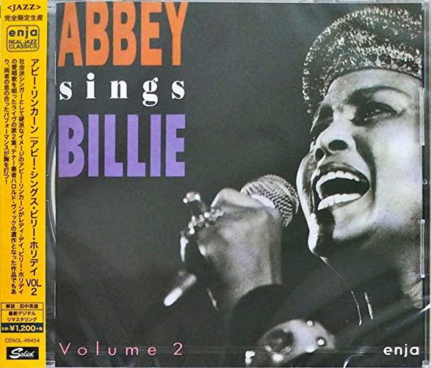 ABBEY SINGS BILLIE: LIVE AT THE UJC VOL 2 (RMST)