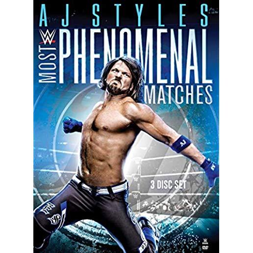 WWE: AJ STYLES - MOST PHENOMENAL MATCHES (3PC)
