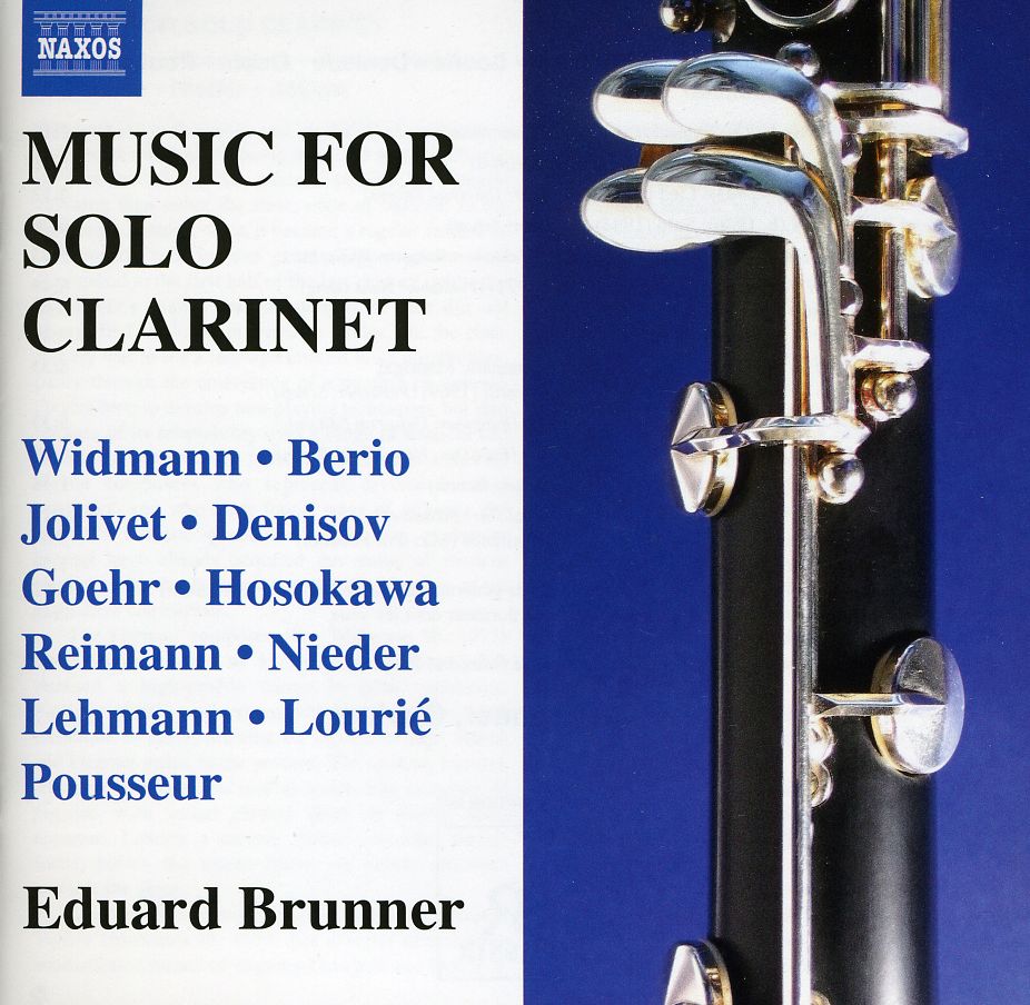WORKS FOR SOLO CLARINET