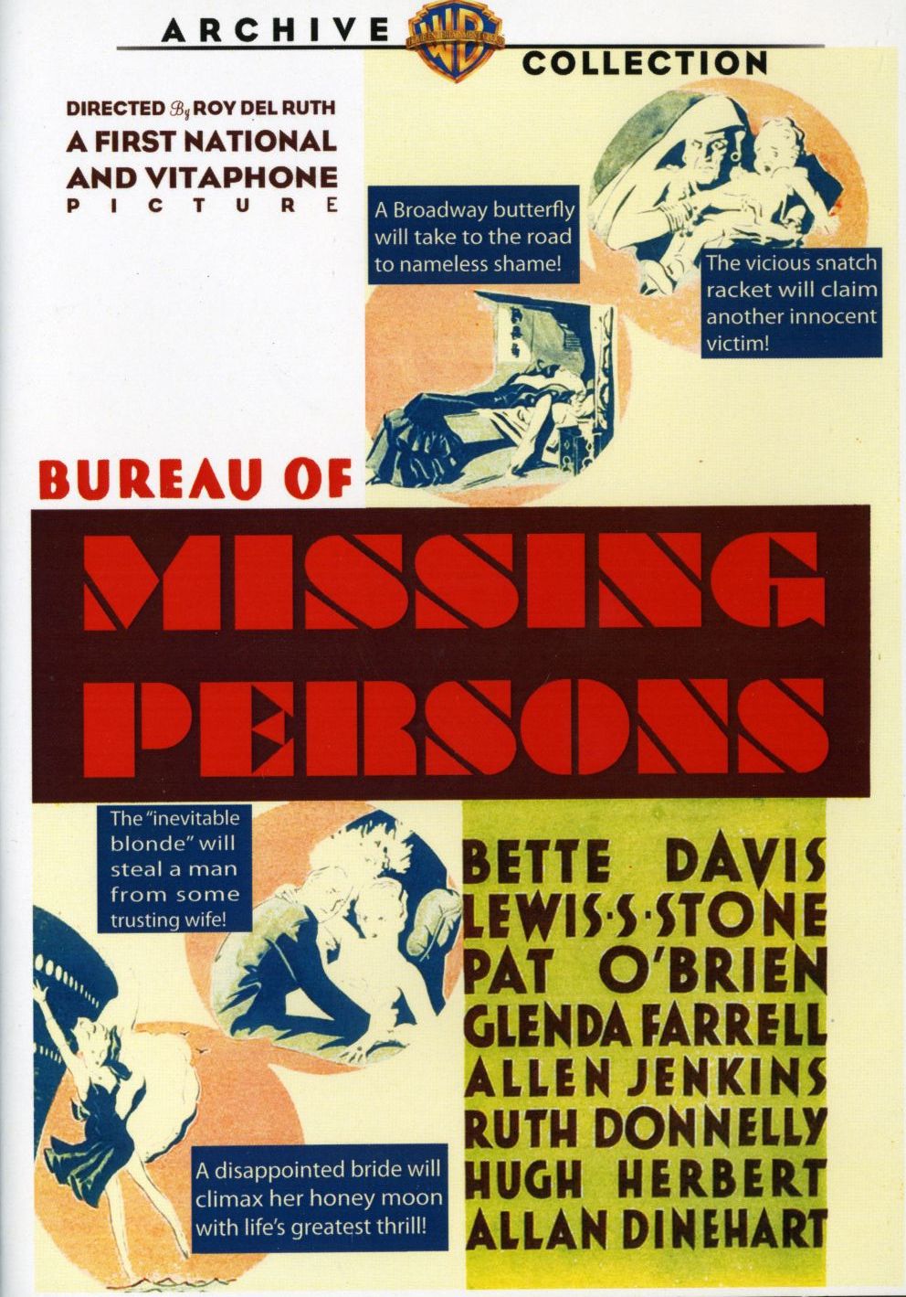 BUREAU OF MISSING PERSONS / (B&W FULL MOD MONO)