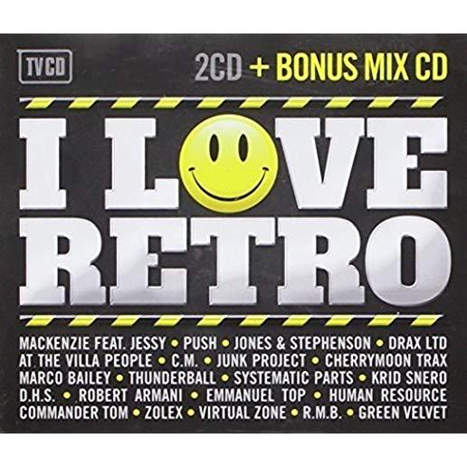 I LOVE RETRO W/BONUS MIX CD BY DJ WARD (HOL)