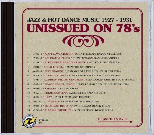 UNISSUED ON 78S:JAZZ & HOT DANCE MUSIC 1927-31 / V