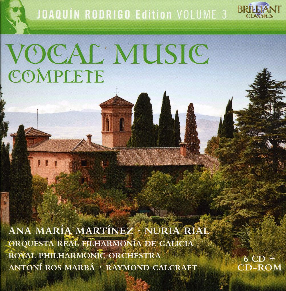 COMPLETE VOCAL MUSIC - RODRIGO COLLECTION 3 (BOX)