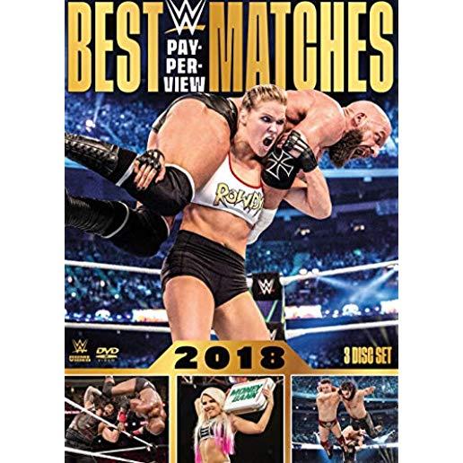 WWE: BEST PPV MATCHES 2018 (3PC) / (3PK AC3 DOL)