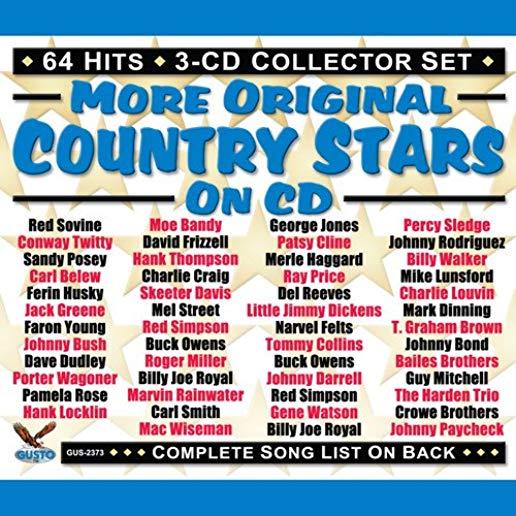 MORE ORIGINAL COUNTRY STARS ON CD / VARIOUS