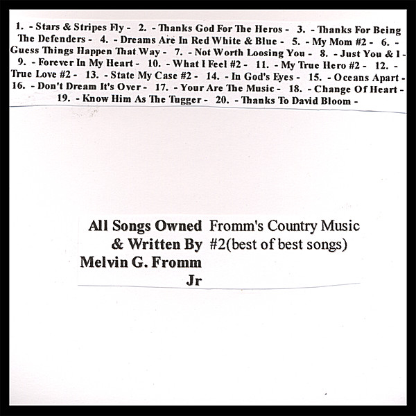 FROMM'S COUNTRY MUSIC 2