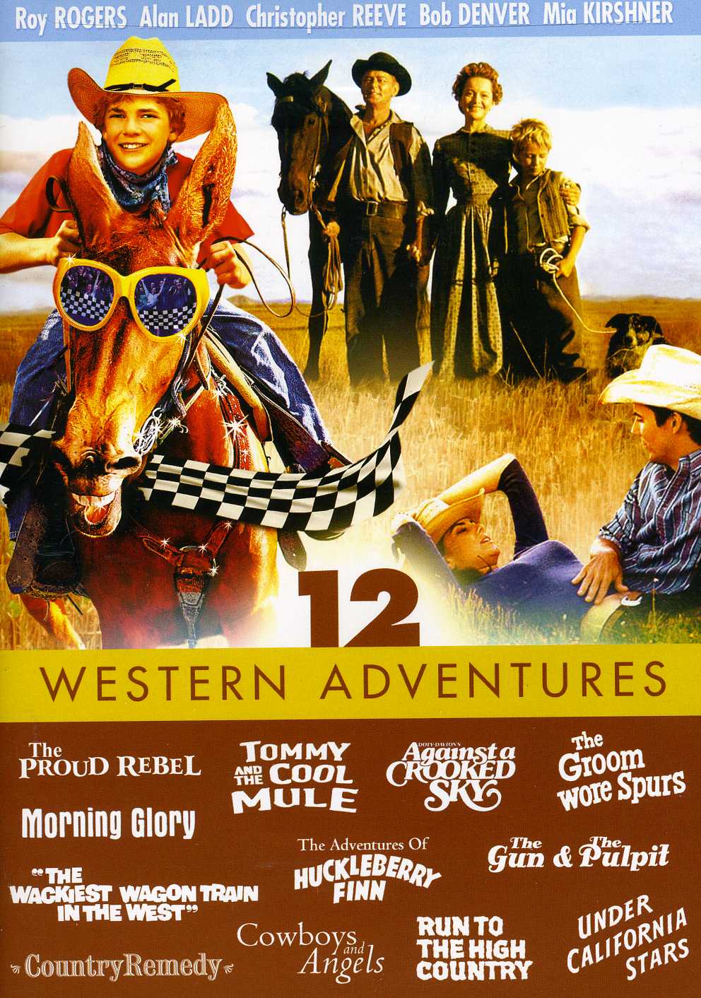 WESTERN ADVENTURES 12 MOVIES (3 DVD 10) (3PC)