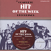 COMPLETE HIT OF THE WEEK RECORDINGS 1: 1930 / VAR