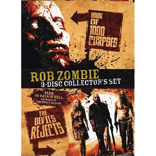 ROB ZOMBIE 3-DISC COLLECTOR'S SET (3PC) (UNRATED)