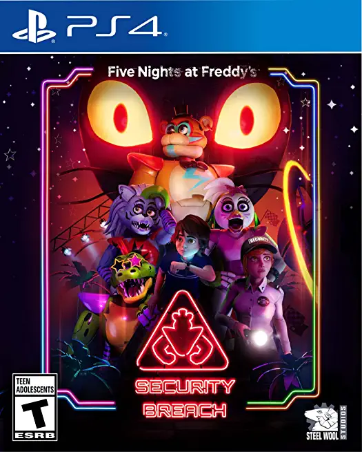 PS4 FIVE NIGHTS AT FREDDY'S: SECURITY BREACH