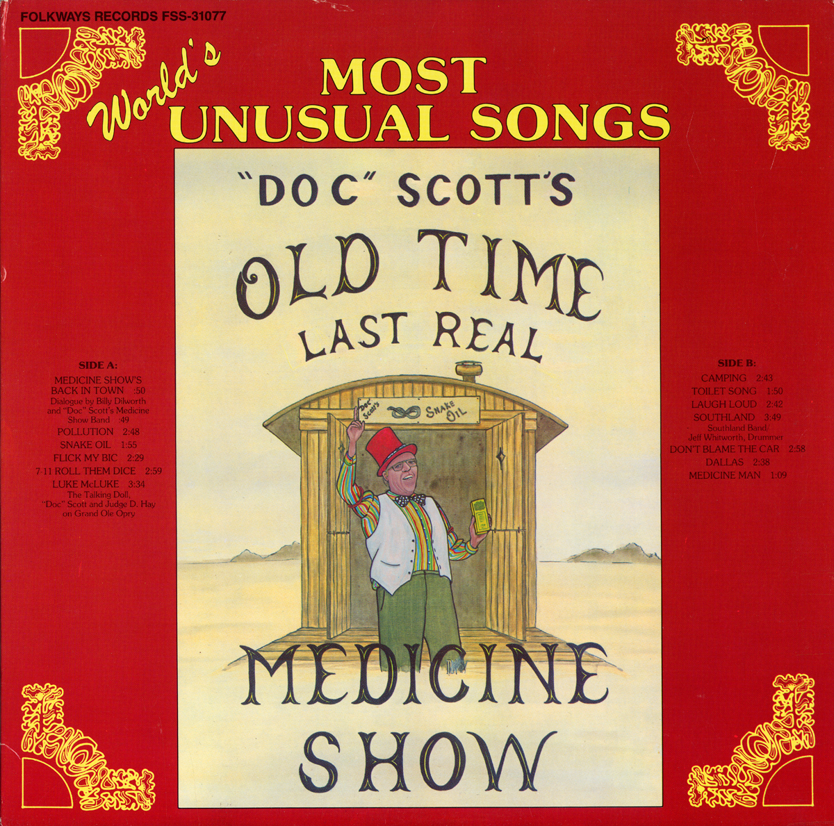 DOC TOMMY SCOTT'S LAST REAL MEDICINE SHOW