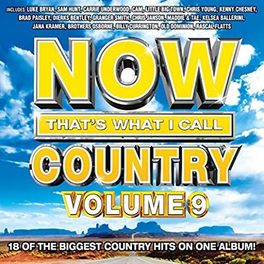 NOW THAT'S WHAT I CALL COUNTRY 9 / VARIOUS