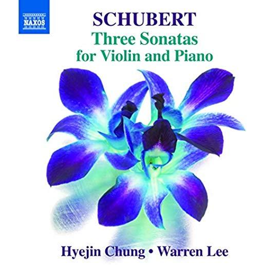 SCHUBERT: THREE SONATAS FOR VIOLIN & PIANO