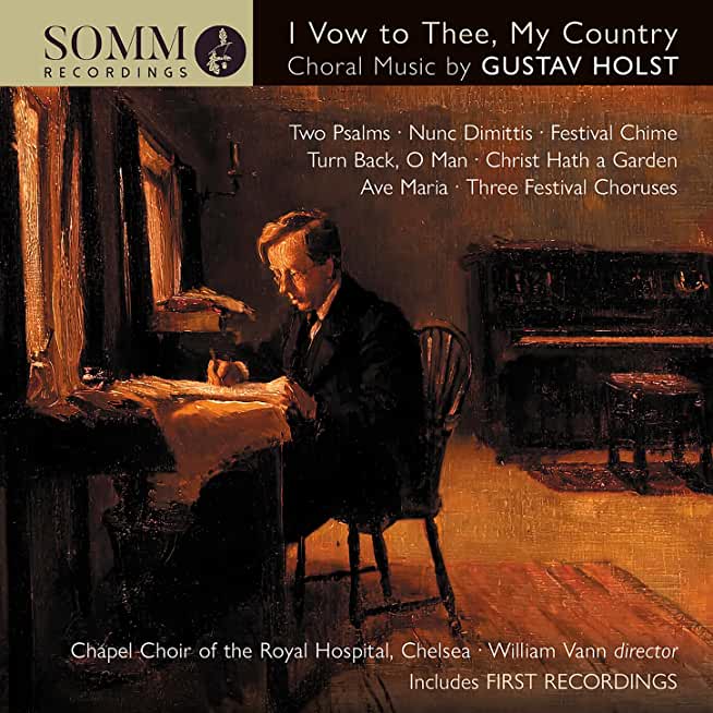 I VOW TO THEE MY COUNTRY: CHORAL MUSIC