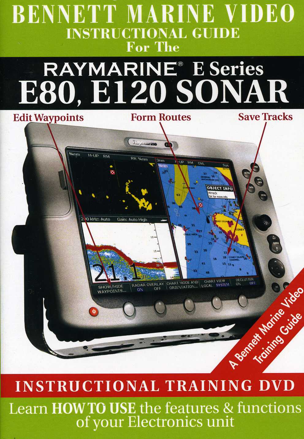 RAYMARINE E SERIES: E80 E120 SONAR
