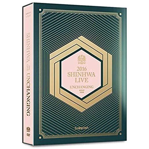 2016 SHINHWA LIVE UNCHANGING DVD (2PC) / (ASIA)