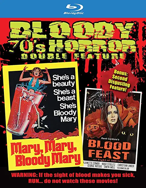 BLOODY 70'S HORROR DOUBLE FEATURE: MARY MARY BLOOD