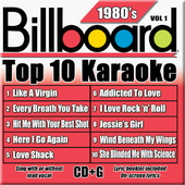BILLBOARD TOP 10 KARAOKE: 1980'S / VARIOUS