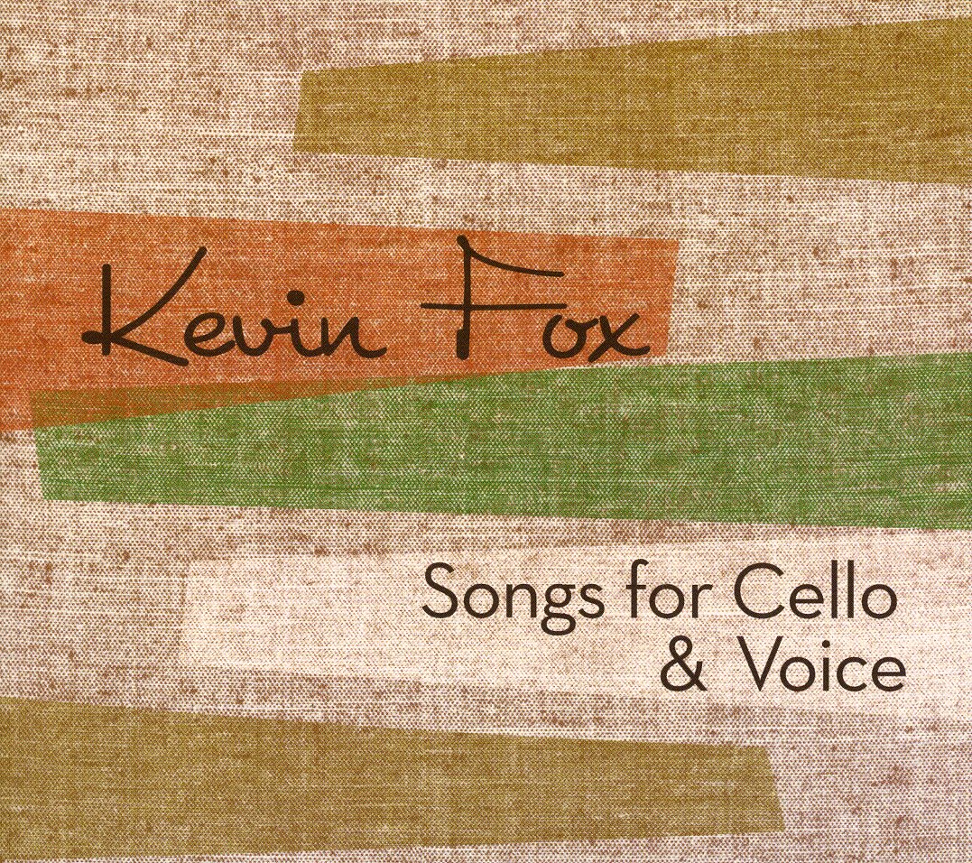 SONGS FOR CELLO & VOICE