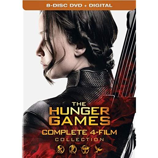 HUNGER GAMES: COMPLETE 4 FILM COLLECTION (8PC)
