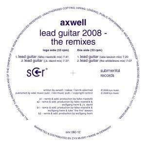 LEAD GUITAR 2008: THE REMIXES