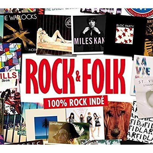 ROCK & FOLK: 100% INDIE ROCK / VARIOUS (BOX) (DIG)