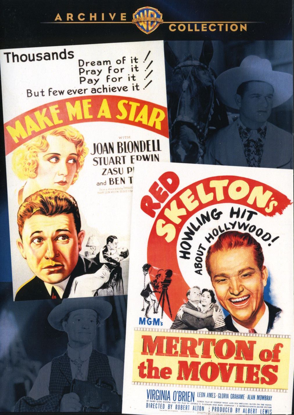 WAC DOUBLE FEATURES: MAKE ME A STAR/MERTON MOVIES