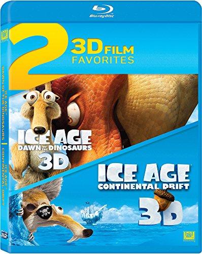 ICE AGE 3 / ICE AGE 4 DOUBLE FEATURE / (3-D WS)
