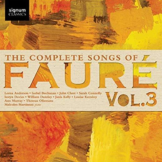 COMPLETE SONGS OF FAURE