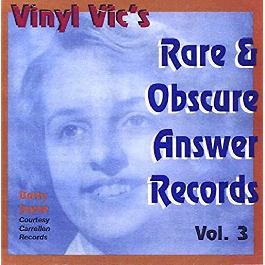 VINYL VIC'S 3 RARE ANSWER / VARIOUS
