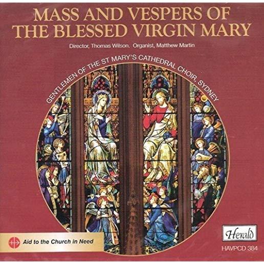 MASS & VESPERS OF THE BLESSED VIRGIN MARY (UK)