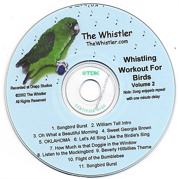 WHISTLER'S WHISTLING WORKOUT FOR BIRDS 2
