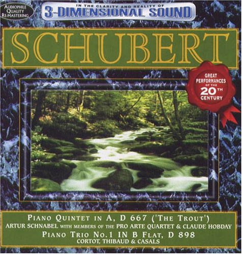 SCHUBERT: TROUT QUINTET & PIANO TRIO NO 1 / VAR
