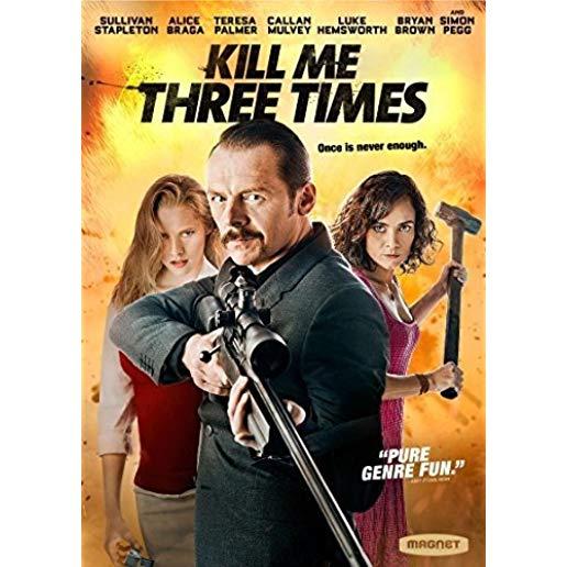 KILL ME THREE TIMES DVD