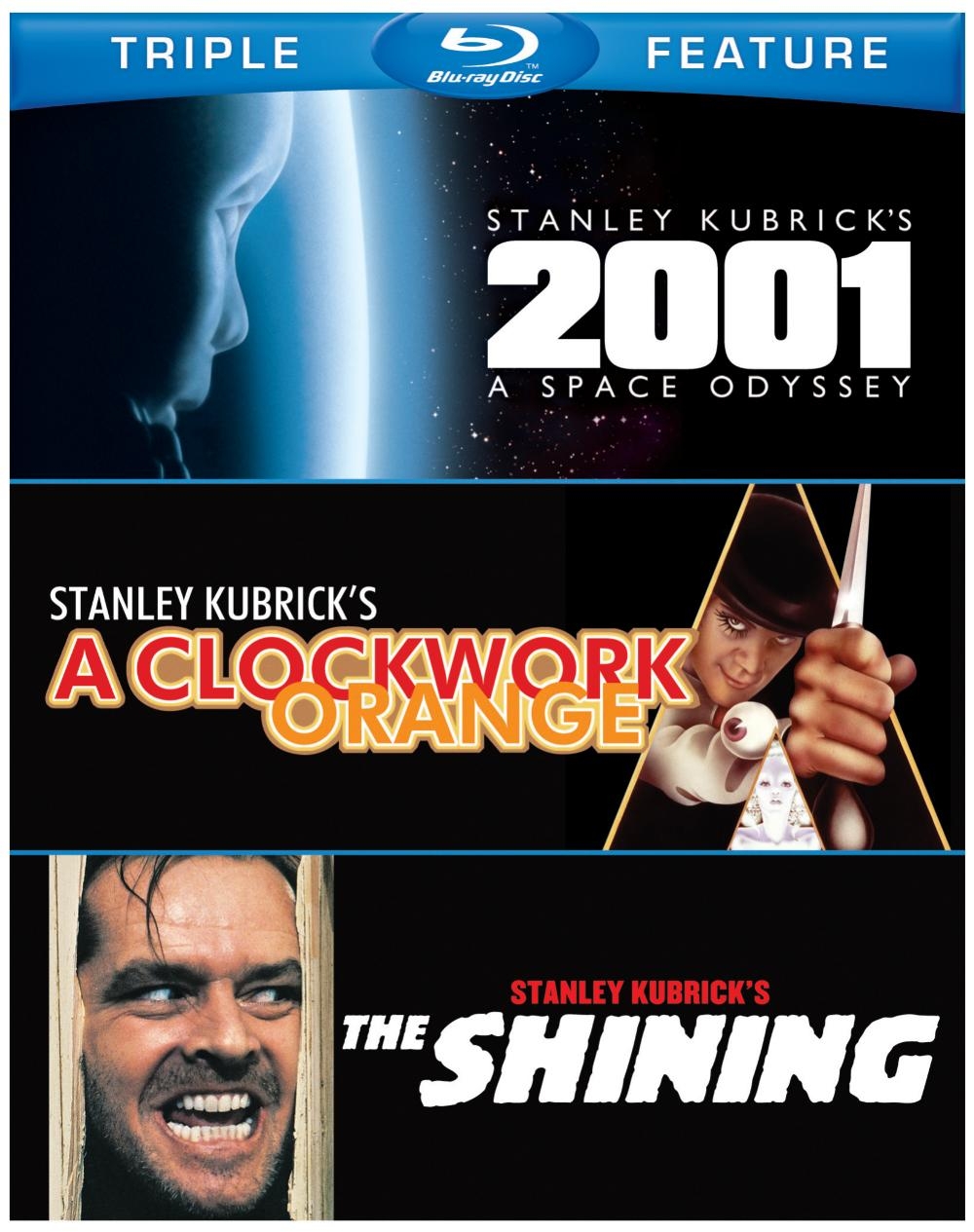 2001: A SPACE ODYSSEY / CLOCKWORK ORANGE / SHINING