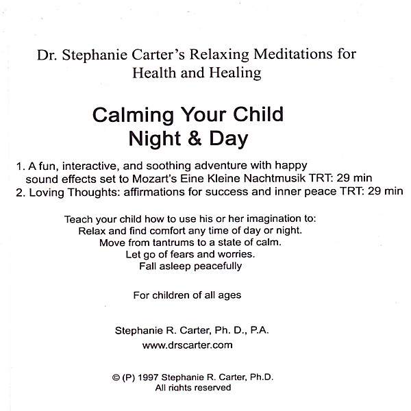 CALMING YOUR CHILD NIGHT & DAY