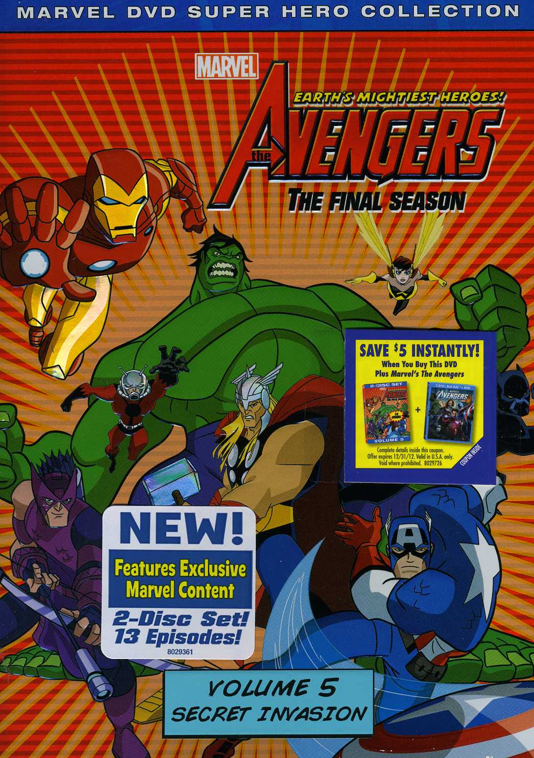 AVENGERS: EARTH'S MIGHTIEST HEROES 5 (2PC) / (SUB)