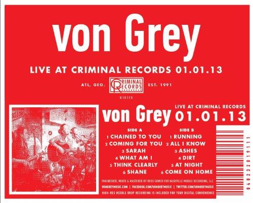 LIVE AT CRIMINAL RECORDS 01.01.13