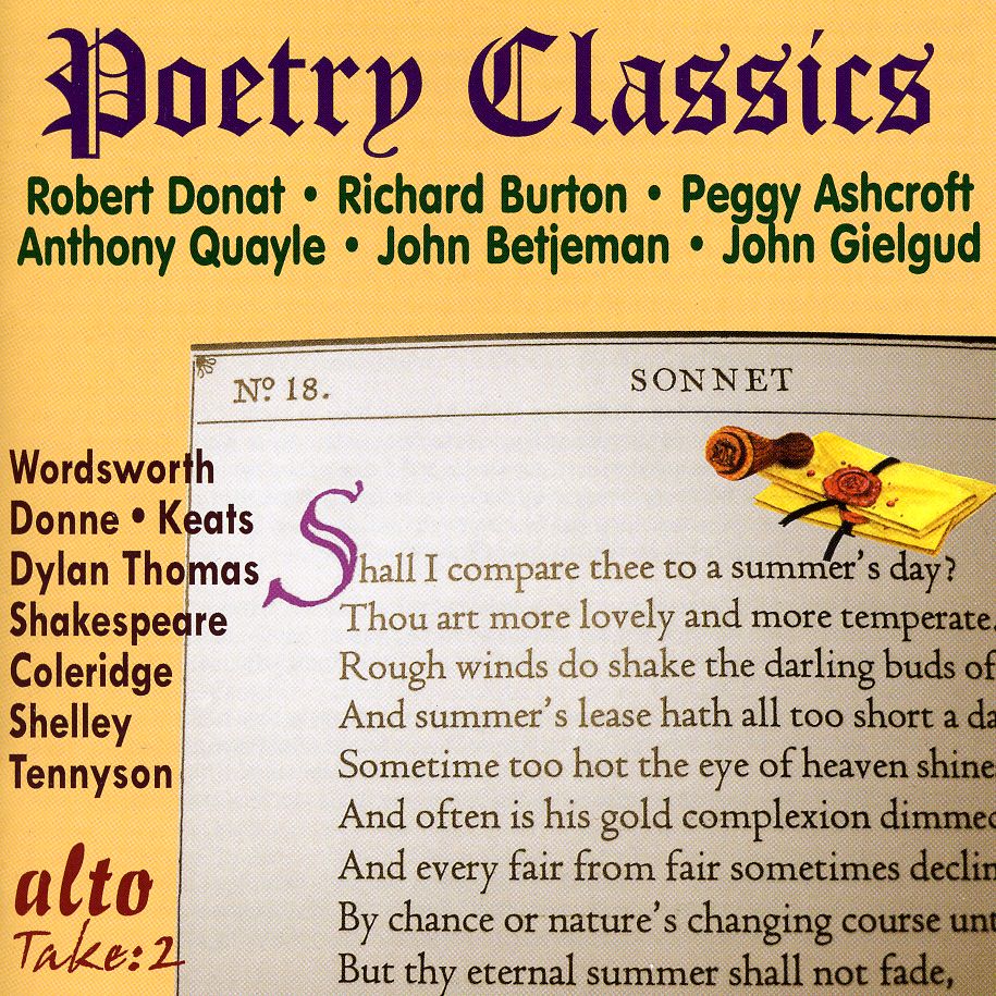 POETRY CLASSICS: GREAT VOICES / VARIOUS