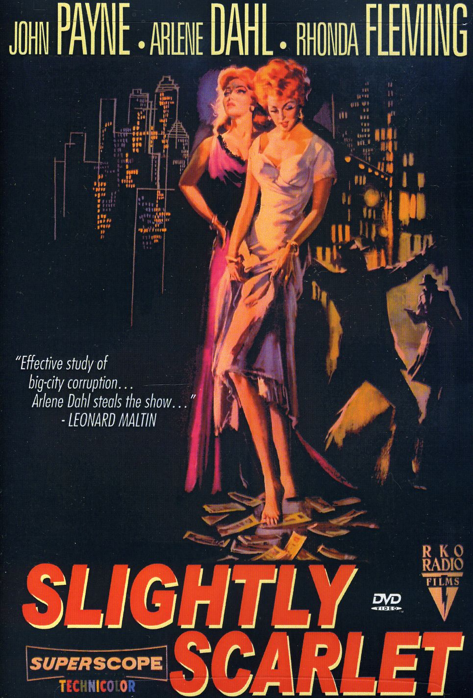 SLIGHTLY SCARLET (1956) / (WS)