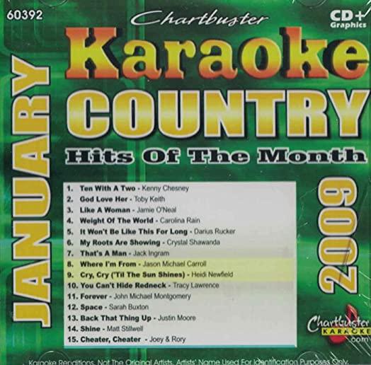 KARAOKE: JANUARY COUNTRY HITS OF THE MONTH / VAR