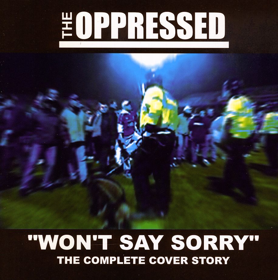 WON'T SAY SORRY-THE COMPLETE COVER STORY