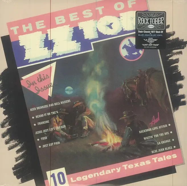 BEST OF ZZ TOP (ROCKTOBER) (BLUE) (CVNL)