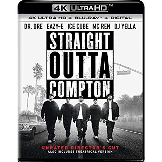 STRAIGHT OUTTA COMPTON (UNRATED) (4K) (DIR) (WBR)