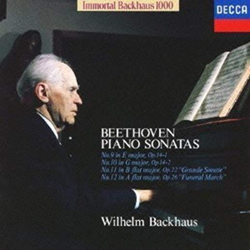 BEETHOVEN: PIANO SONATAS 9-12 (JPN)