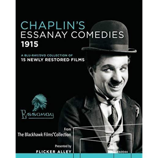 CHAPLIN'S ESSANAY COMEDIES (1915) (5PC) (W/DVD)